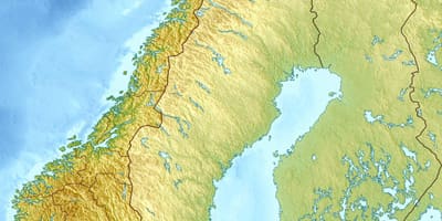 Karta över moln Norge
