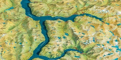 Karta geiranger i Norge