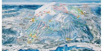Ski Norge karta