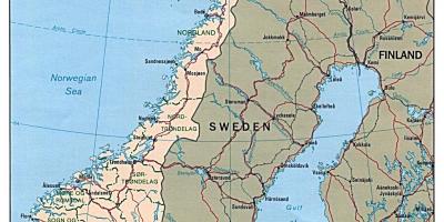 Kör karta över Norge