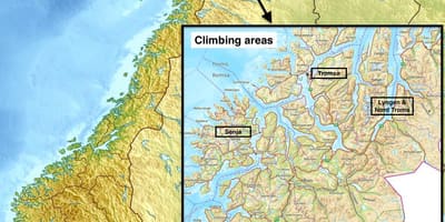 Tromsö Norge karta